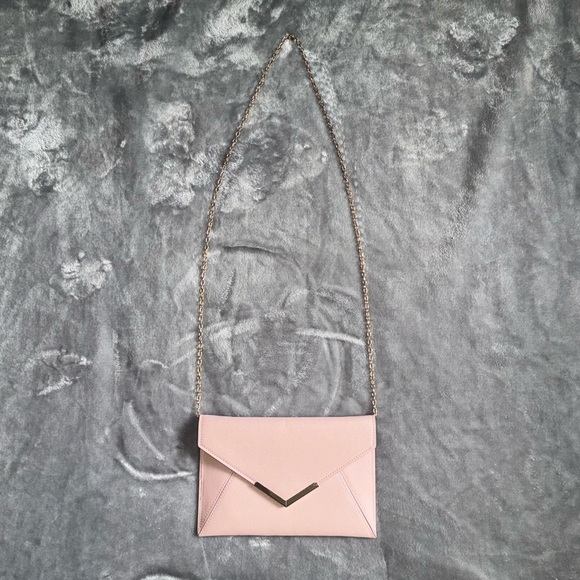 La Regale - Light Mauve Pink - Clutch with Original Chain - Picture 1 of 8